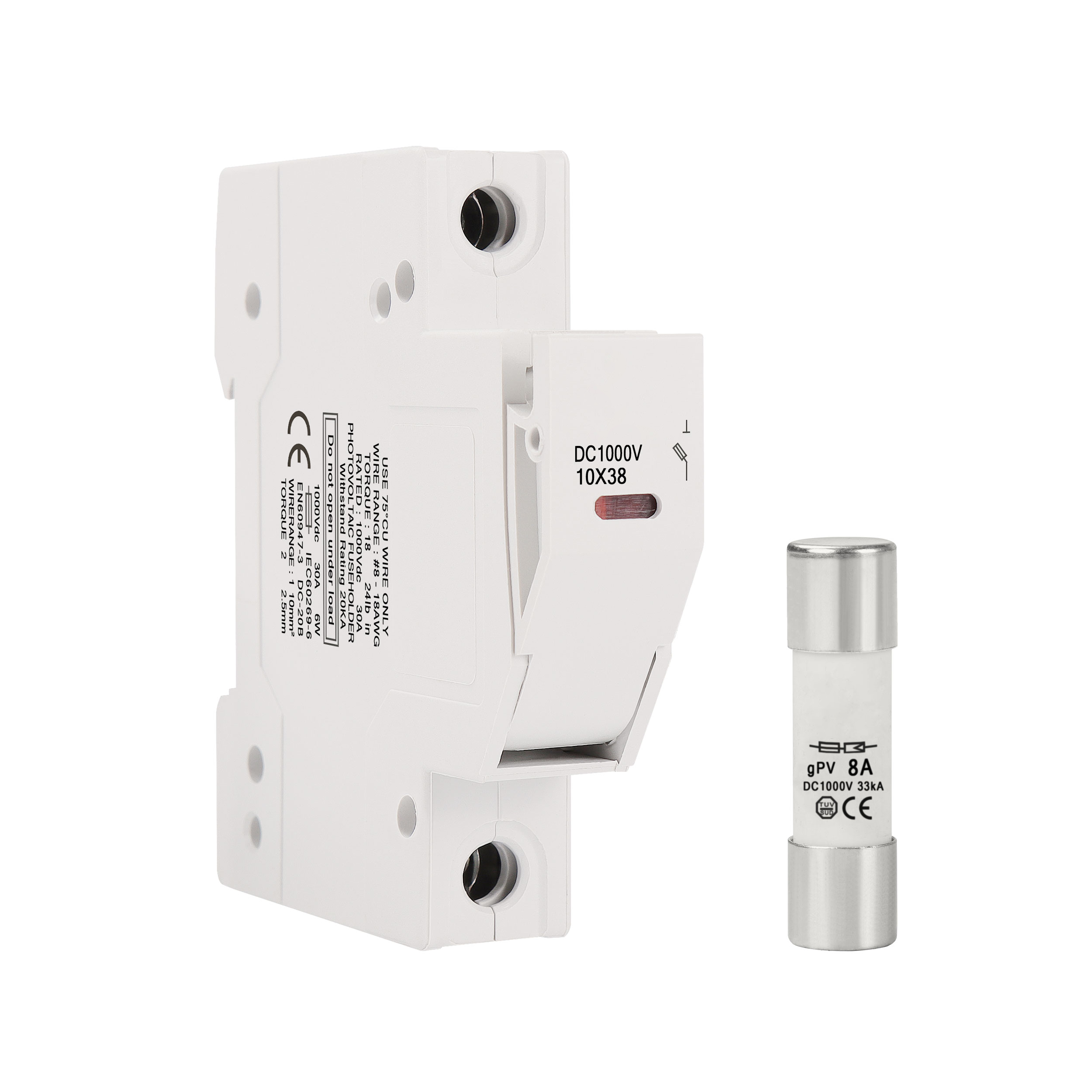 New DC fuse holder RT18 series